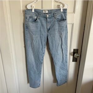 Agolde Toni mid-rise slim jean size 32.